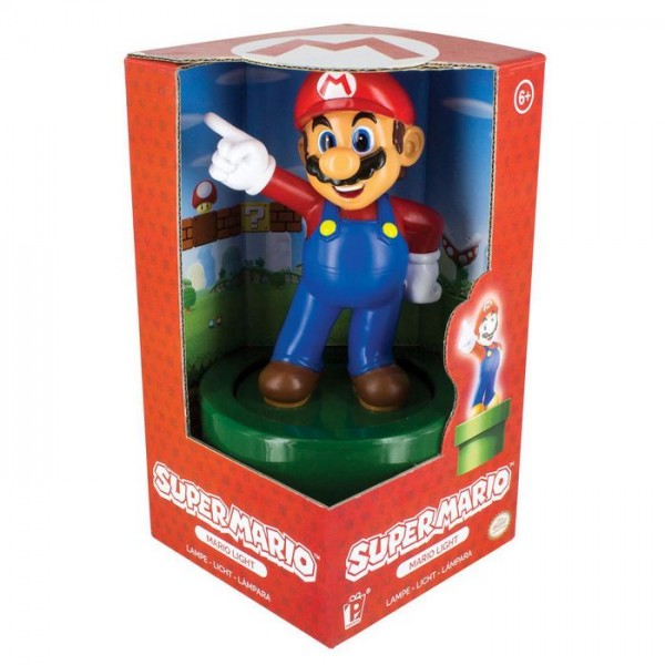 Nachttischlampe &quot;Super Mario&quot; mit Sound 20cm